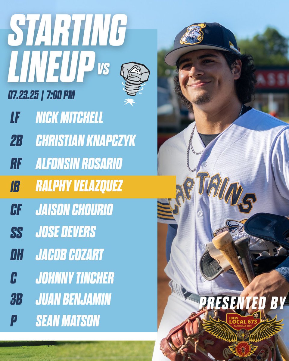 LCCaptains's tweet image. new guy’s got the ball.
captains lookin’ to stack wins.