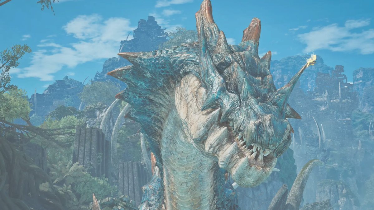 GoCo_TaMaGoS's tweet image. ハンタープロフィール用にカッコいいラギアの写真を撮るつもりがニコニコラギアクルスになってしまったなこれは📸ﾊﾟｼｬｼｬｼｬｼｬ
