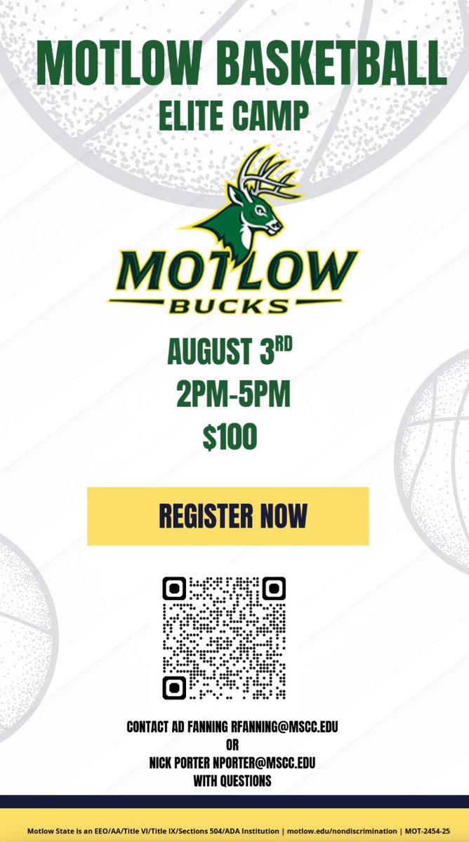 jnewton0729's tweet image. Don’t miss out on our Elite Camp!
Register here!
one.bidpal.net/elitecamp/tick…
@BCATHOOPS @Tnprephoops @NashvillePreps @TCSPublic @Relentless_Hoop @DrKrisWatkins @hoopseen @OntheRadarHoops