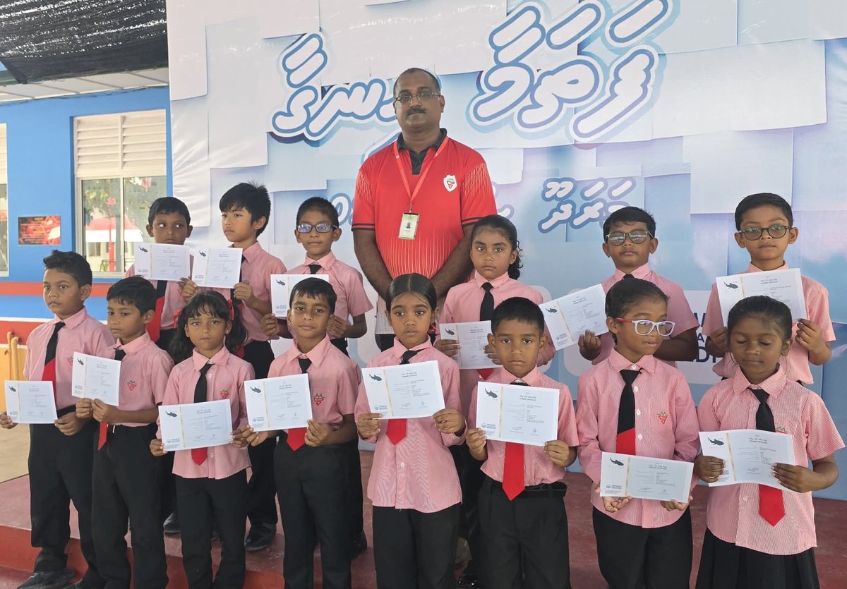 Maradhoo School (@maradhooschool) on Twitter photo Today, we proudly celebrated the successful completion of the 2025 'Fathama Hinga' Program!
Thanks to the strong initiative and collaboration between Gan Police Station, Maradhoo School, the Swimming Association, and the Ministry of Sports, Fitness and Recreation.
<a href="/MoEdumv/">Ministry of Education</a> Today, we proudly celebrated the successful completion of the 2025 'Fathama Hinga' Program!
Thanks to the strong initiative and collaboration between Gan Police Station, Maradhoo School, the Swimming Association, and the Ministry of Sports, Fitness and Recreation.
<a href="/MoEdumv/">Ministry of Education</a>