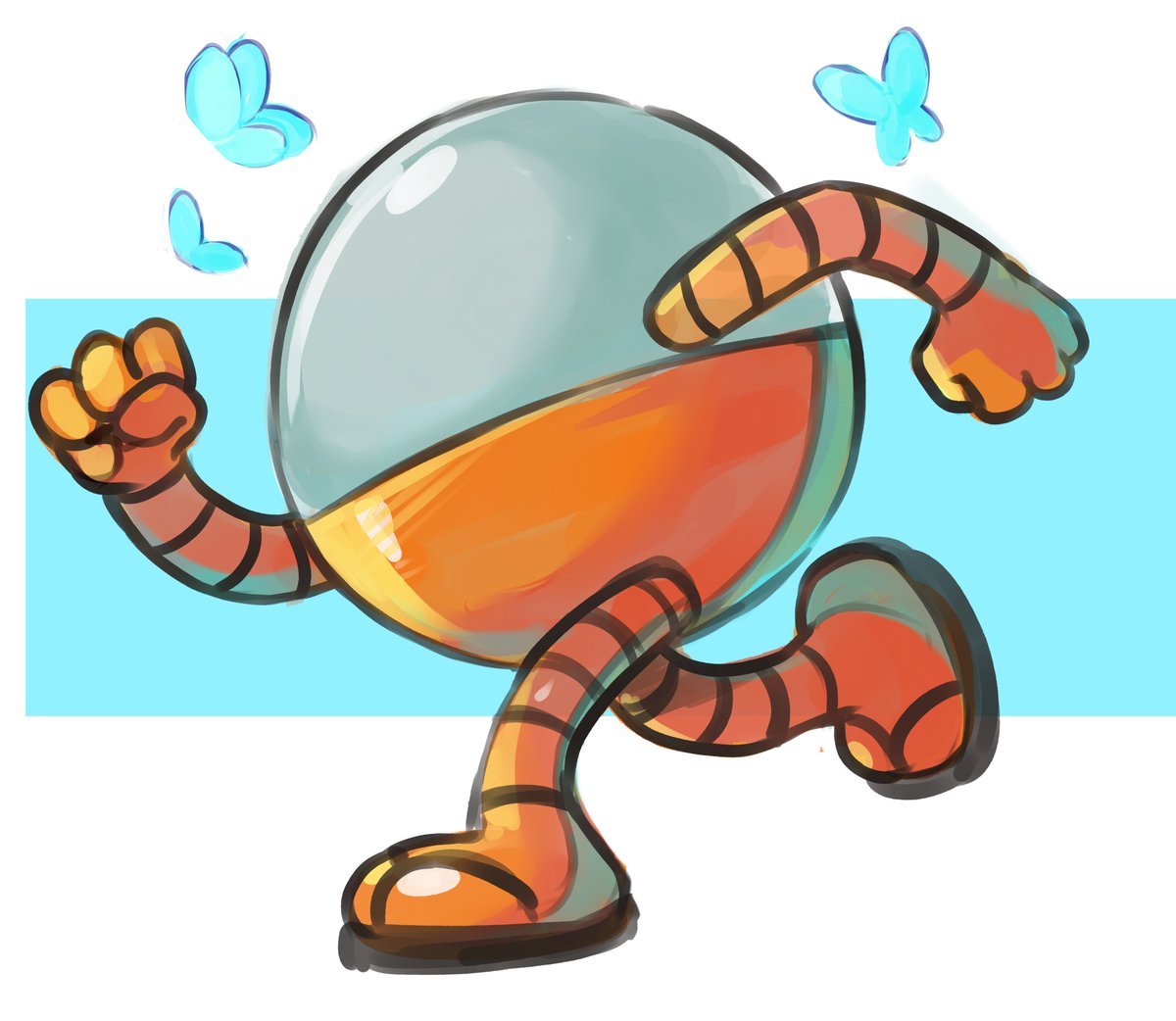 TheScarlKnight's tweet image. a quick 80-HD sketch