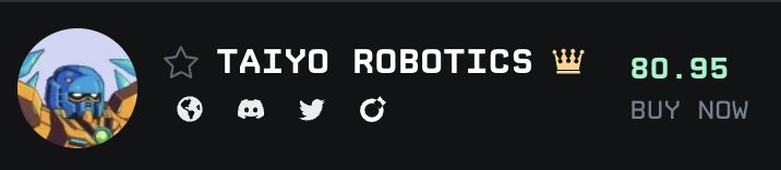 Doomyzcrypto's tweet image. When diamond hands rewards you .
@TaiyoRobotics @GraphiteProto