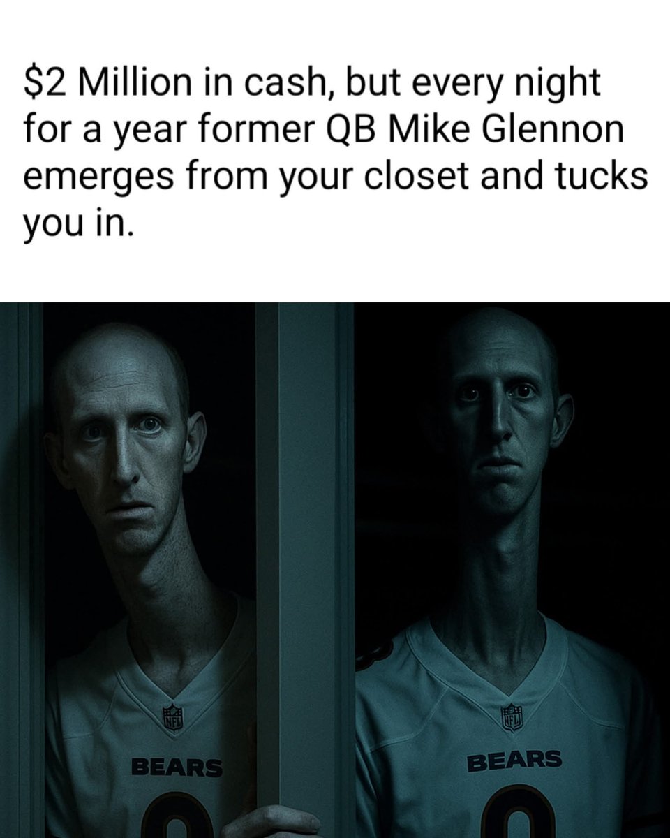 BearinVegas's tweet image. Sheesh... Thats a tough call. He haunts my dreams. #Dabears