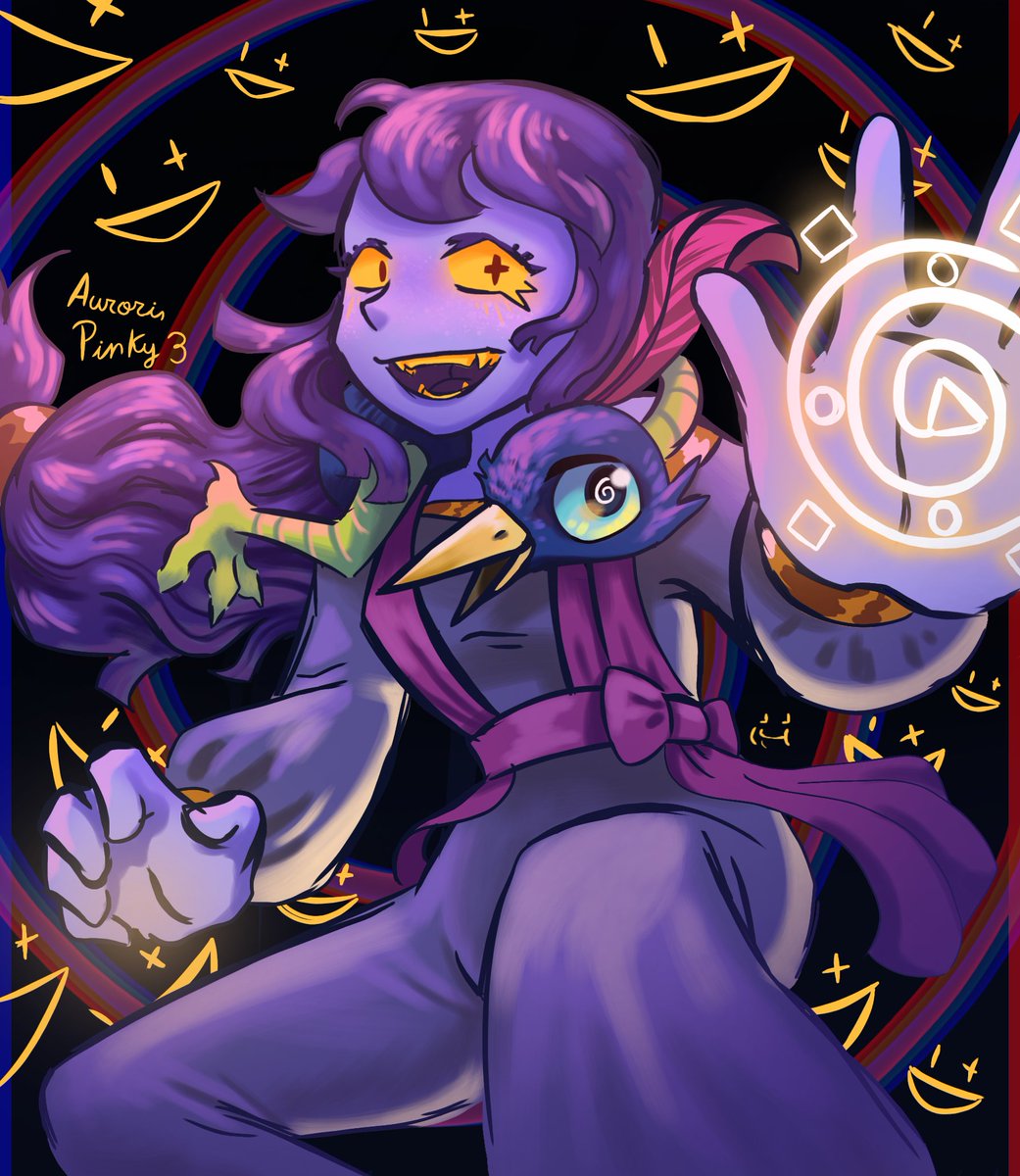 AurorisPinky13's tweet image. Revenge for my mootie Avenstruz🔥. Tbh I didn't have a lot of motivation to finish this but I think it might be one of my best attacks
#Artfight