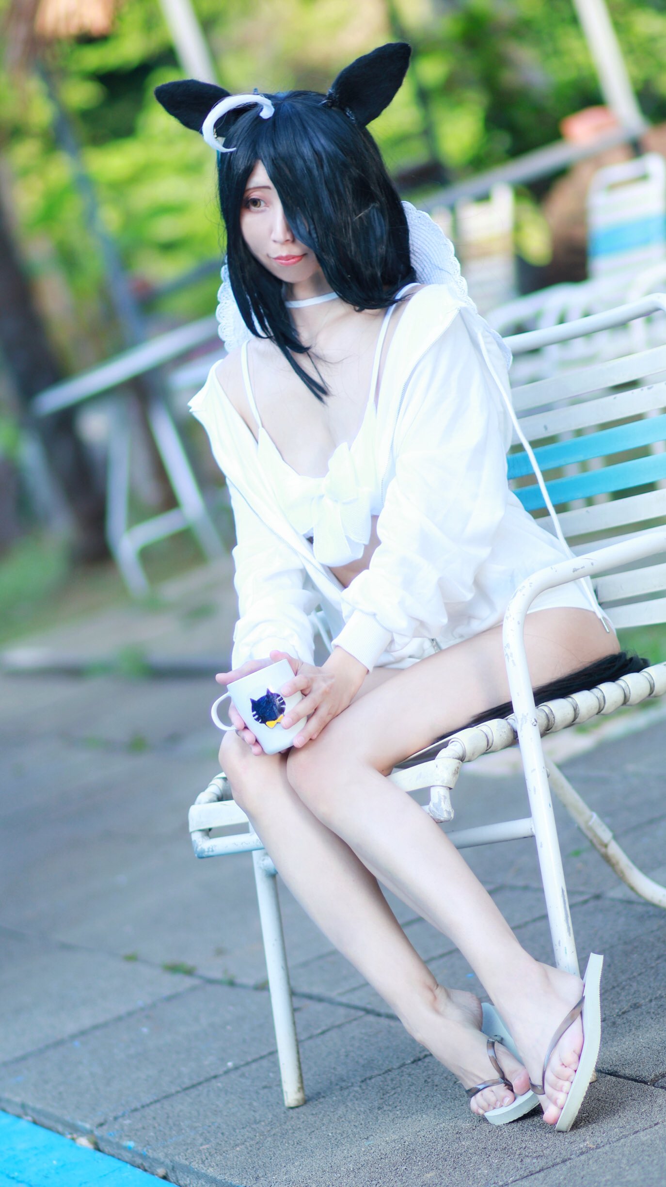 コスプレ衣装/ウマ娘/マンハッタンカフェ/サポカ白水着&夏合宿水着2着 天龍はるか🐴 on X: 