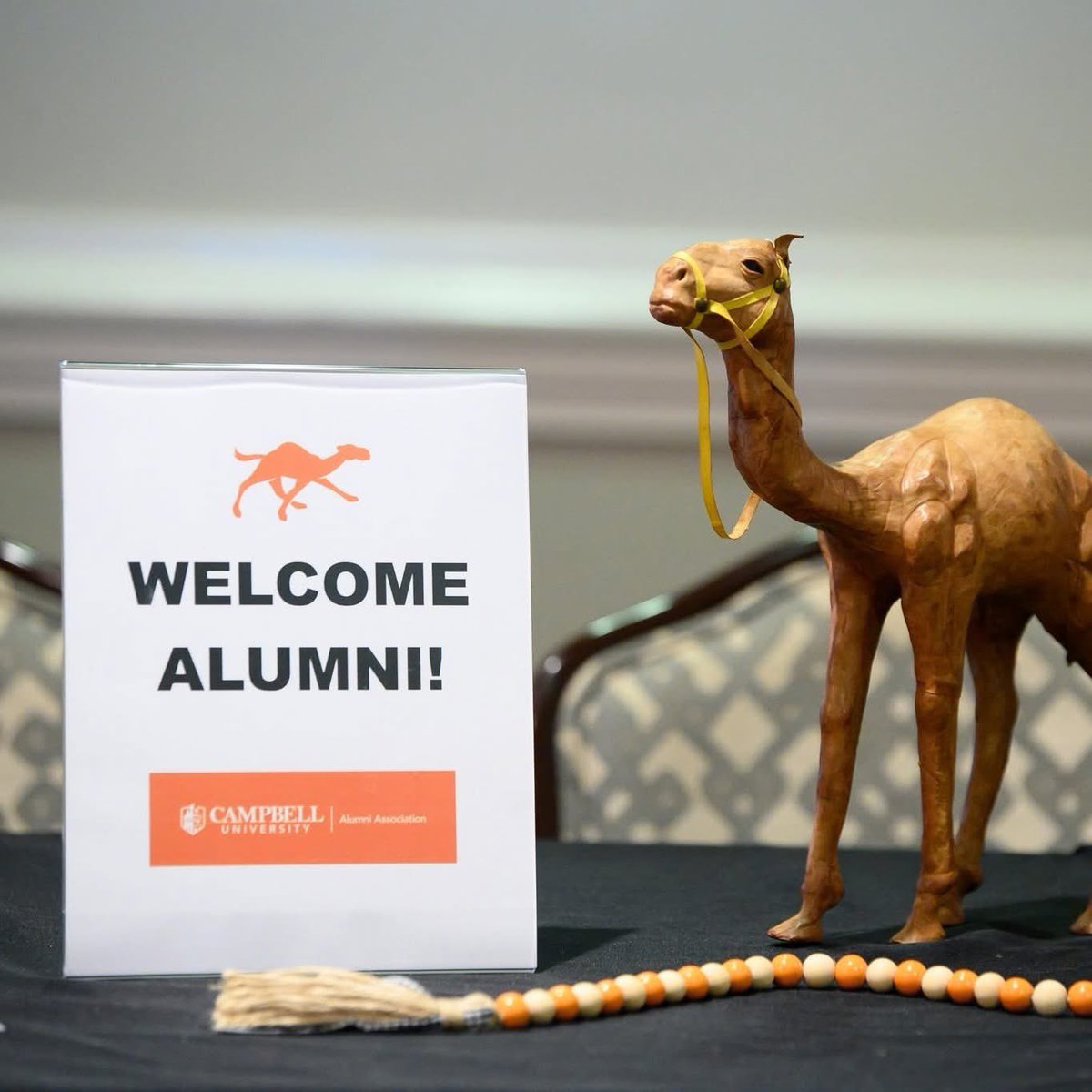 In Raleigh today to meet with members of Campbell University’s Golden Club.  Amazing folks who love their alma mater! 🐪