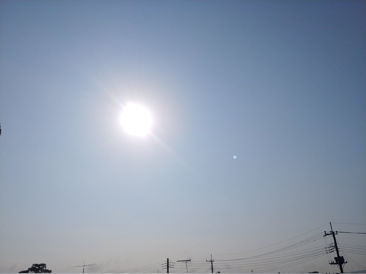 tompeko383912's tweet image. おはようございます☀️28.9℃
今日も猛暑日
熱中症気を付けて
#イマソラ