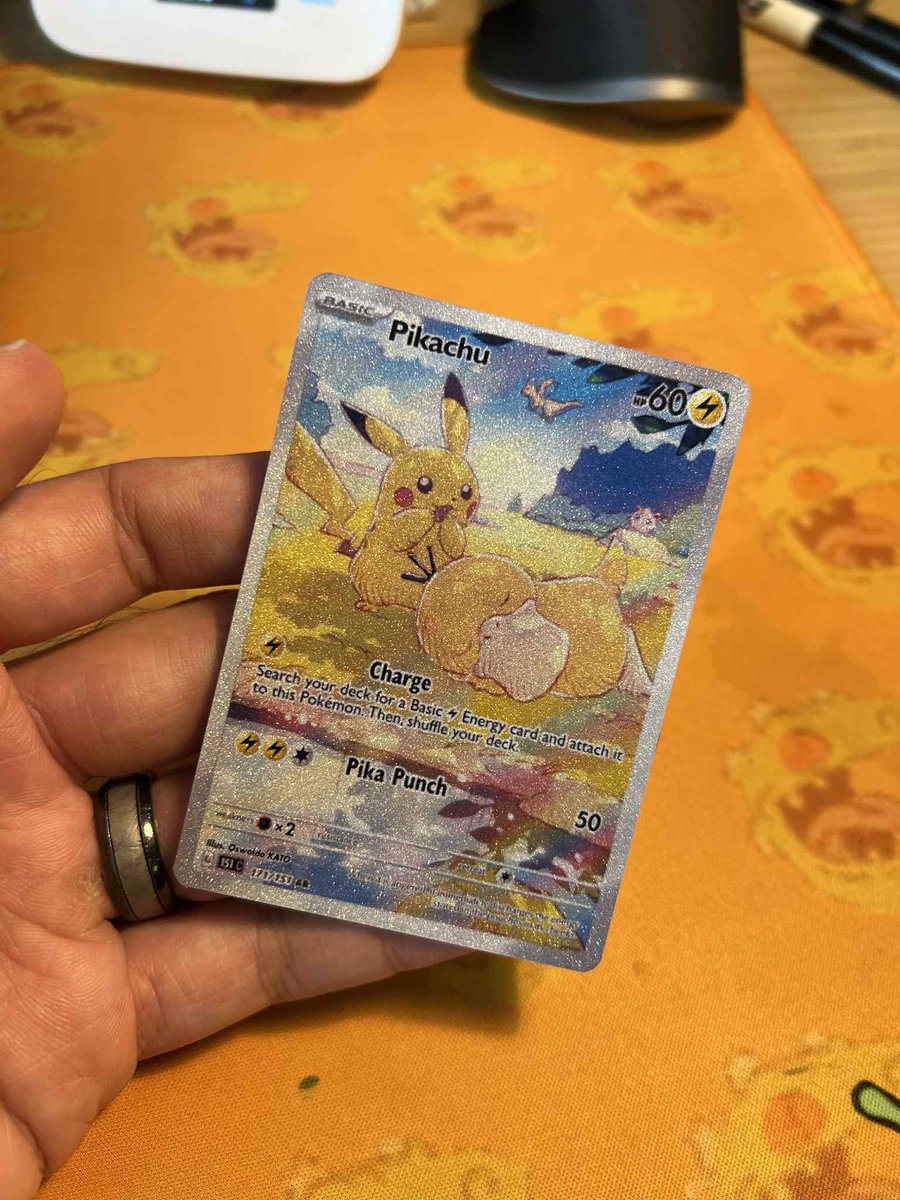 PokemonNFTS96's tweet image. Pikachu/Psyduck English custom version