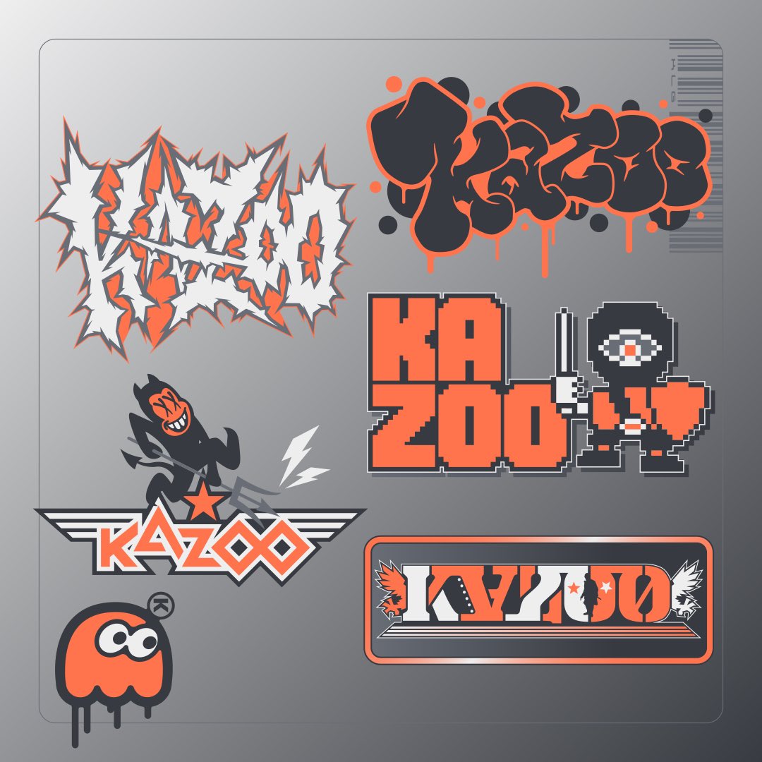 KazooKlg's tweet image. 【 最近の作字 】Ⓚ
・KAZOO集
・乖離
・勇敢
・noteサムネ
#作字 #typography #logo #graffiti