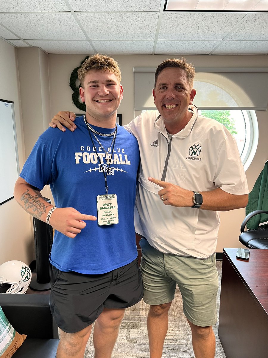 Nate marable (@nate_marable) on Twitter photo COMMITED!!! Bearcat nation let’s work! <a href="/NWBearcat_FB/">Northwest Football</a> <a href="/bearcatsports/">Northwest Athletics</a> <a href="/CoachMcMenamin/">John McMenamin</a> <a href="/CoachDavis_87/">Roberto Davis</a> <a href="/CoachJenmi/">Jamal Jenmi</a> <a href="/CoachBostNW/">Chad Bostwick</a> <a href="/MillardNorthFB/">Millard North⚡FB</a> <a href="/PrepRedzoneNE/">Prep Redzone Nebraska</a> <a href="/Coach_BurrellJr/">Allen Burrell Jr</a> <a href="/armohningPE/">Adam Mohning</a> COMMITED!!! Bearcat nation let’s work! <a href="/NWBearcat_FB/">Northwest Football</a> <a href="/bearcatsports/">Northwest Athletics</a> <a href="/CoachMcMenamin/">John McMenamin</a> <a href="/CoachDavis_87/">Roberto Davis</a> <a href="/CoachJenmi/">Jamal Jenmi</a> <a href="/CoachBostNW/">Chad Bostwick</a> <a href="/MillardNorthFB/">Millard North⚡FB</a> <a href="/PrepRedzoneNE/">Prep Redzone Nebraska</a> <a href="/Coach_BurrellJr/">Allen Burrell Jr</a> <a href="/armohningPE/">Adam Mohning</a>