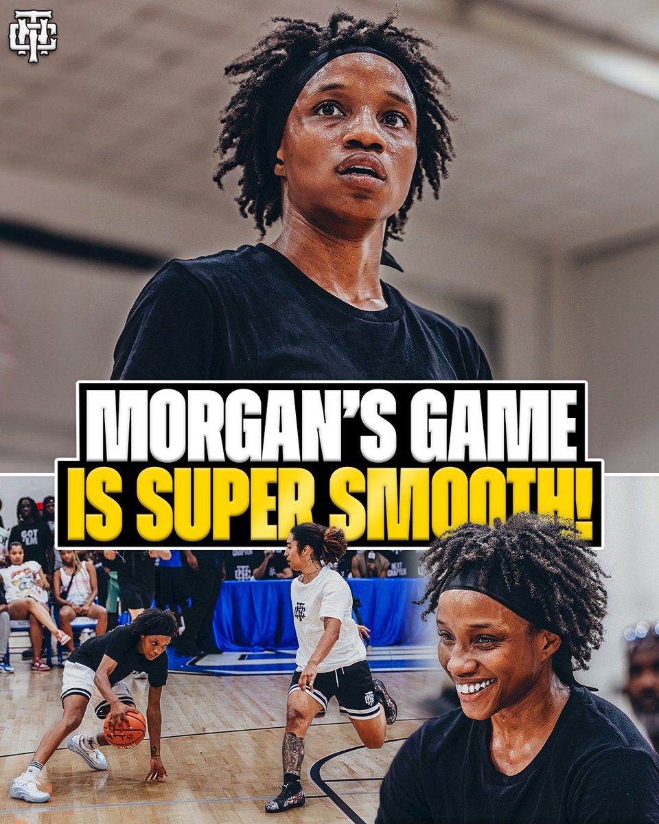 Next22Chapter's tweet image. Morgan Green is a SMOOTH OPERATOR. 😮💨 Once she settled into the game, she could NOT miss, finishing on a 23-4 run 🔥