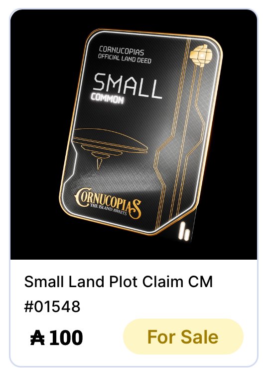 TheInvestronaut ® (@theinvestronaut) on Twitter photo For those who believe in the metaverse…
Which has better upside potential:
100 $ADA of $COPI or a 100 $ADA <a href="/CornucopiasGame/">CornucopiasGame</a> land plot?
HELP!!!
(If you say both, your getting the 🥾) For those who believe in the metaverse…
Which has better upside potential:
100 $ADA of $COPI or a 100 $ADA <a href="/CornucopiasGame/">CornucopiasGame</a> land plot?
HELP!!!
(If you say both, your getting the 🥾)