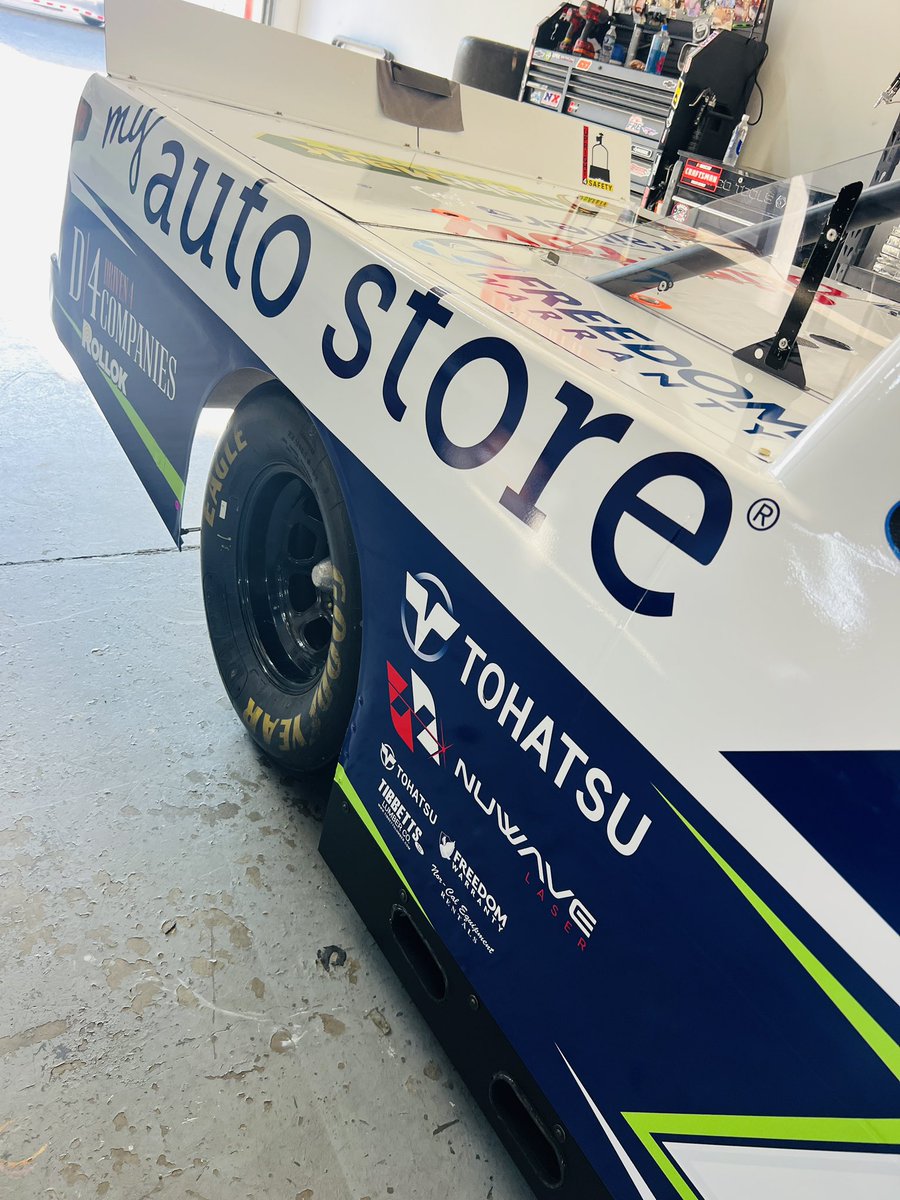 SpencerBoyd's tweet image. 📦 🛻 Rolling into Indy with horsepower and parts power 💪 Proud to have @myautostores on board for the Truck Series showdown at the IRP short track! 🛠️