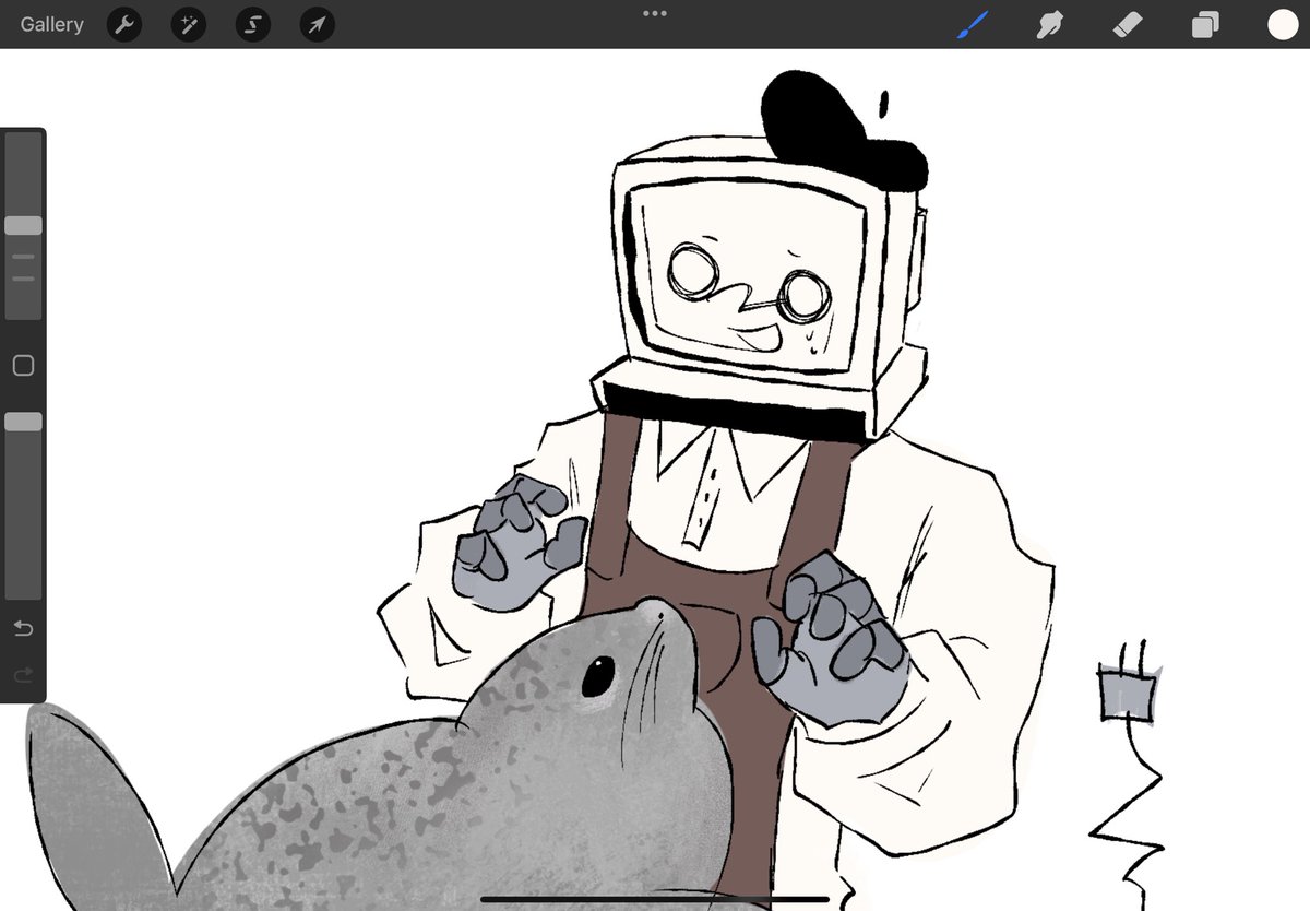 Seabassthing's tweet image. I don’t feel like shading painter