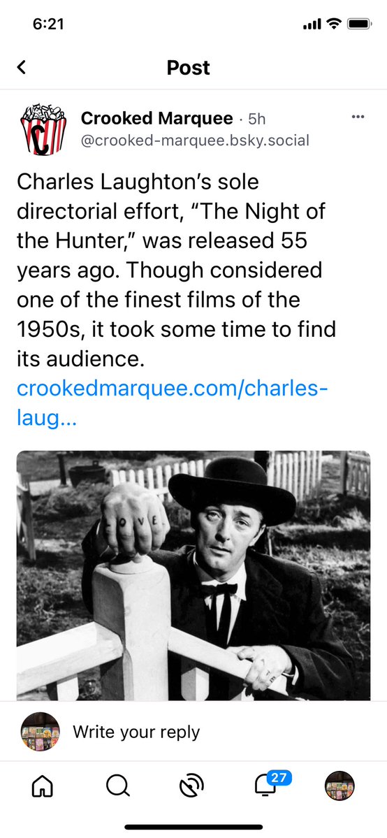FrankConniff's tweet image. Now considered by many (myself included) to be one of the greatest movies ever made. When it was released the critics yawned and the public stayed away. Just do the best work you can, everyone. The reaction to art has nothing to do with the value of art.