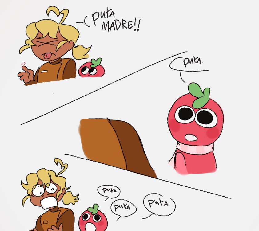 Morothebunny's tweet image. Here a stupid comic u made a while ago