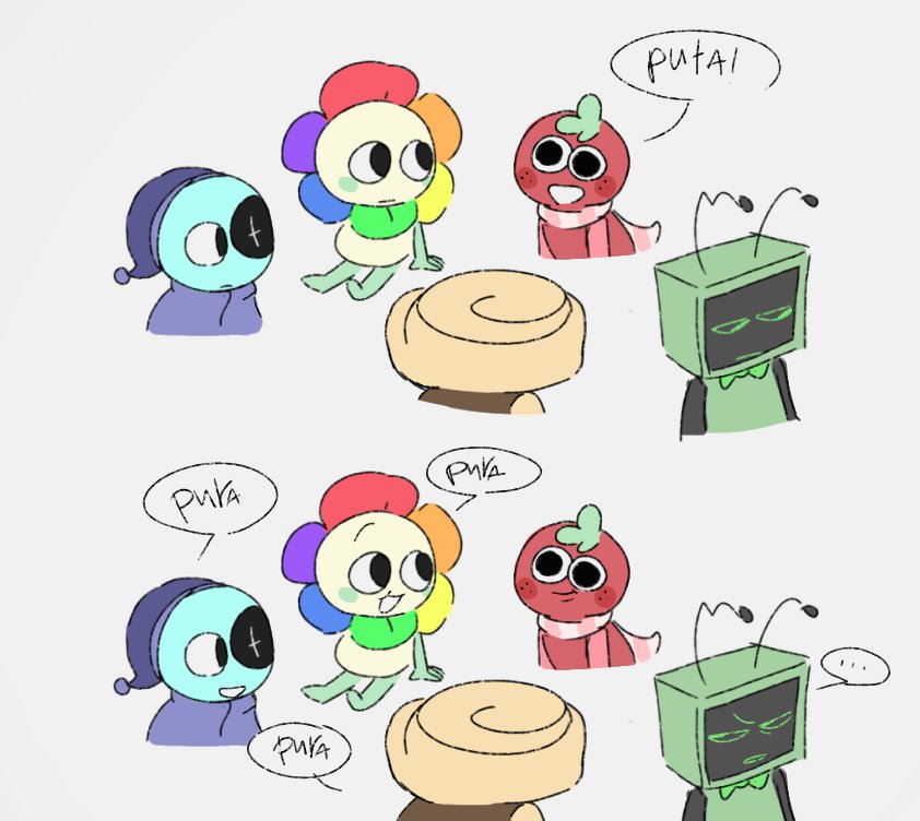 Morothebunny's tweet image. Here a stupid comic u made a while ago