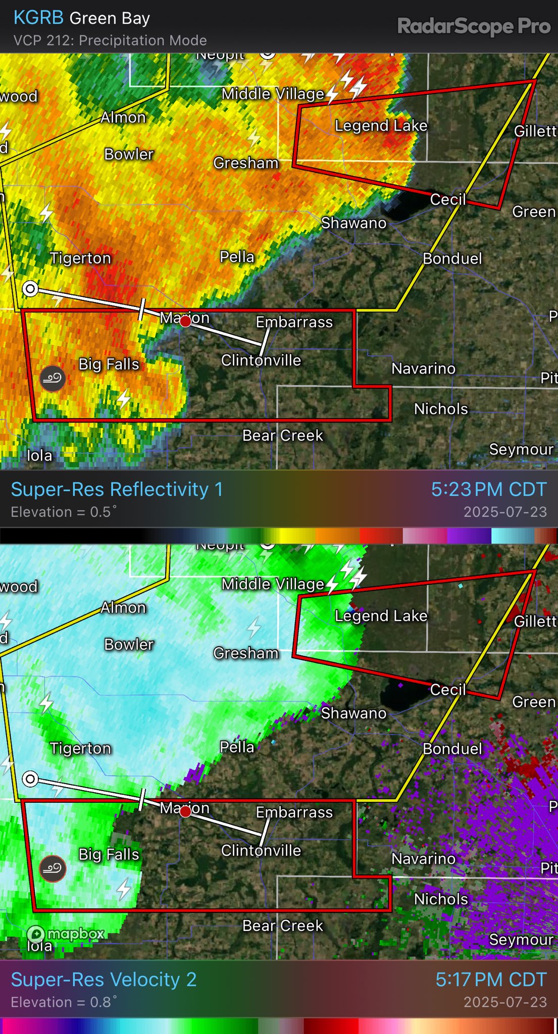 NEIGHBORHOOD×BALLISTICS SEVERE ALERT! Severe Thunderstorm Warning for Monmouth