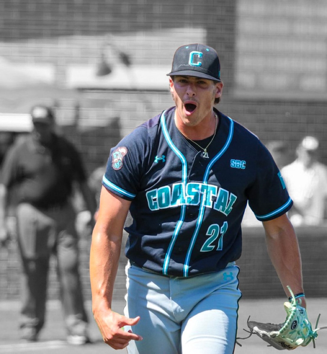 Ripat53's tweet image. May 17
Old Dominion
Jaxon Appleman pitches the final 2 innings striking out 5