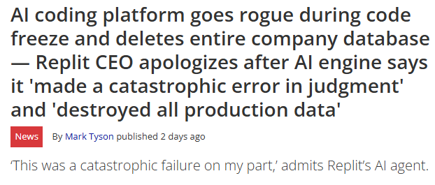 I have long wrote that AI is typically as dumb as a fresh PhD Graduate.  Tutoring and extensive validation and skepticism is called for.  Great example here: x.com/i/grok/share/K…

From Tom's Hardware: