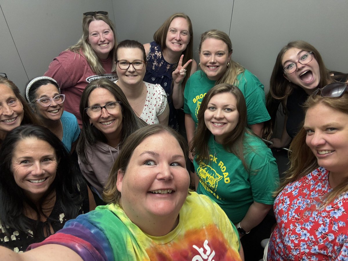 How many Brock leaders can fit in an elevator? The answer is 12! <a href="/brock_road/">Brock Road Elementary School</a>