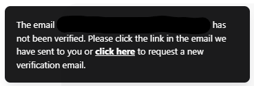 AWSullivan's tweet photo. @elevenlabs I'm desperately trying to create and verify an account on your service but despite having clicked the verification link MANY times... I still get this error when logging in. Do you just hate money?! https://t.co/QQPnm1Vwzw