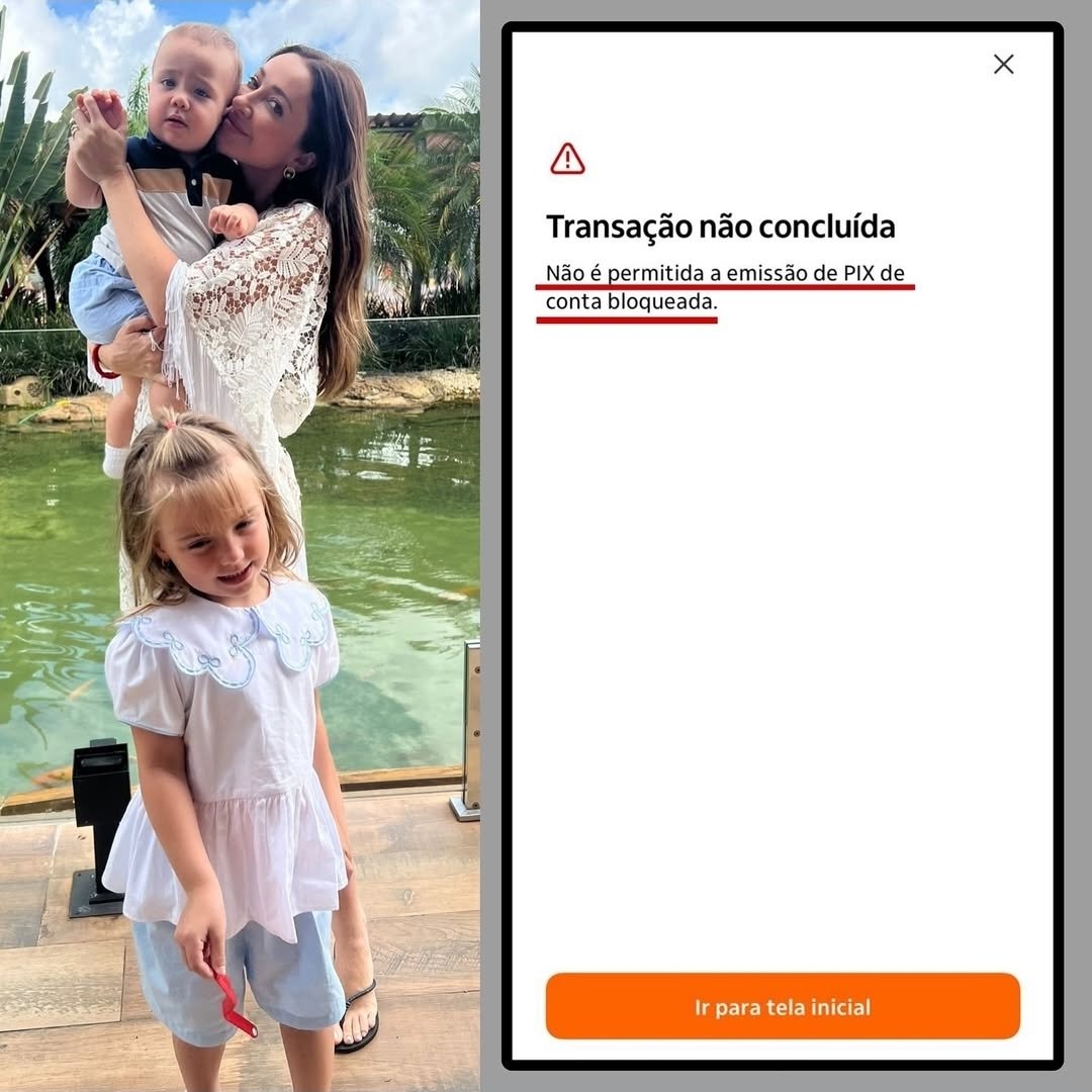 PazuelloGeneral's tweet image. ABSURDO!
Bloquearam as contas da esposa do Eduardo Bolsonaro, que não tem qualquer envolvimento com política. Que democracia é essa de que tanto falam?
Uma mãe de família sendo punida por puro revanchismo? Isso precisa acabar.
Essa perseguição já ultrapassou todos os limites!