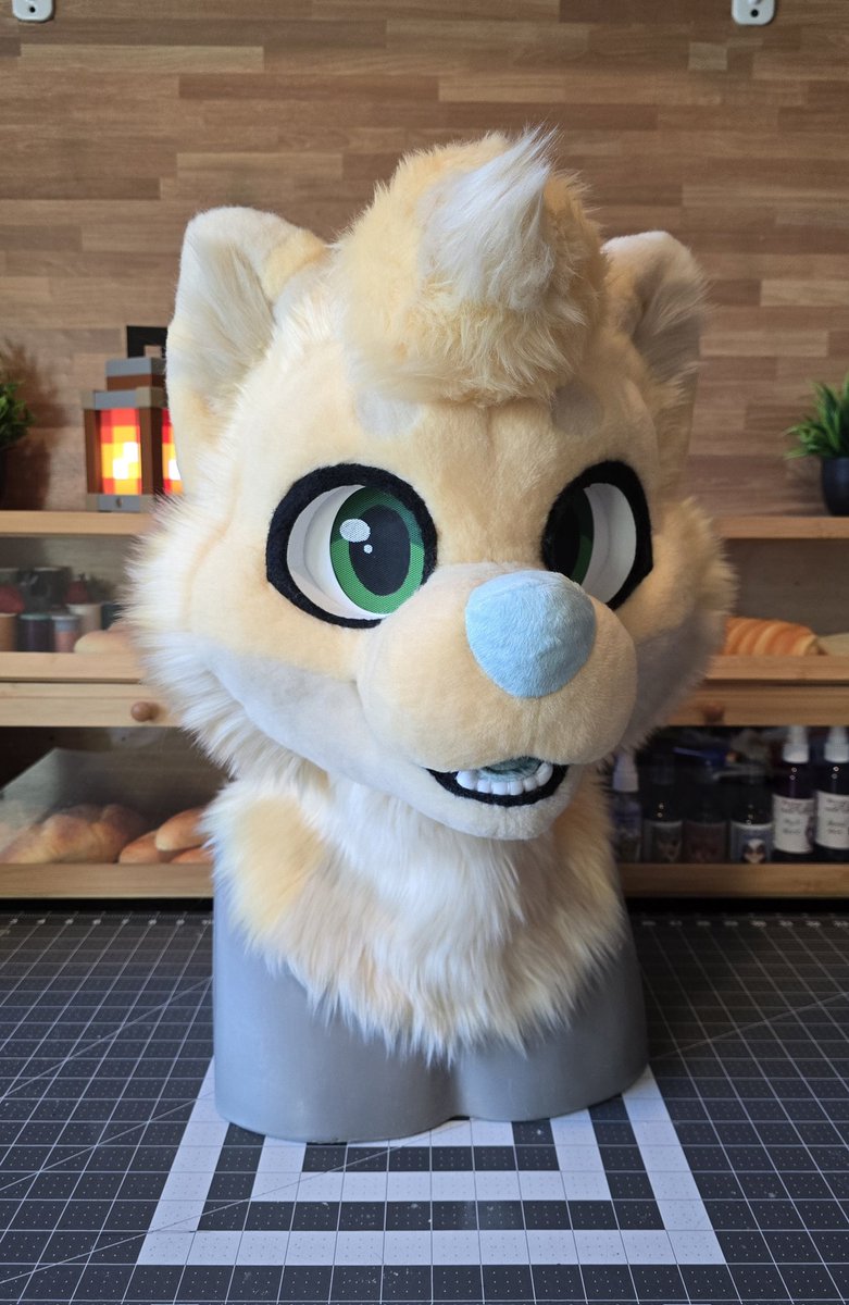 BakeryFursuits's tweet image. We&apos;ve got a Shiba on our hands! Say hello to Mykael!✨️🐕