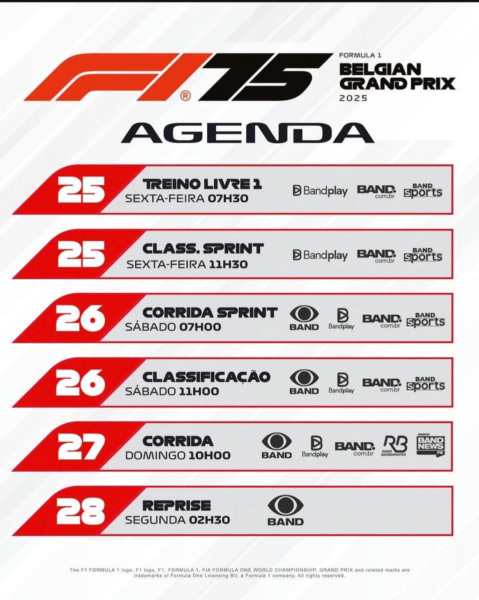 Ivan Bruno (@ivanbrunonarra) on Twitter photo Se tem um amigo que merece demais a oportunidade de estar nesta transmissão da F1 é o <a href="/tiagomendonca_/">Tiago Mendonça</a> . Batalhador, estudioso, super dedicado e apaixonado por velocidade! E com o querido <a href="/RegiLeme/">Reginaldo Leme</a> direto de Spa-Francorchamps. Anota aí e compartilhe a agenda da F1 na Bélgica. Se tem um amigo que merece demais a oportunidade de estar nesta transmissão da F1 é o <a href="/tiagomendonca_/">Tiago Mendonça</a> . Batalhador, estudioso, super dedicado e apaixonado por velocidade! E com o querido <a href="/RegiLeme/">Reginaldo Leme</a> direto de Spa-Francorchamps. Anota aí e compartilhe a agenda da F1 na Bélgica.