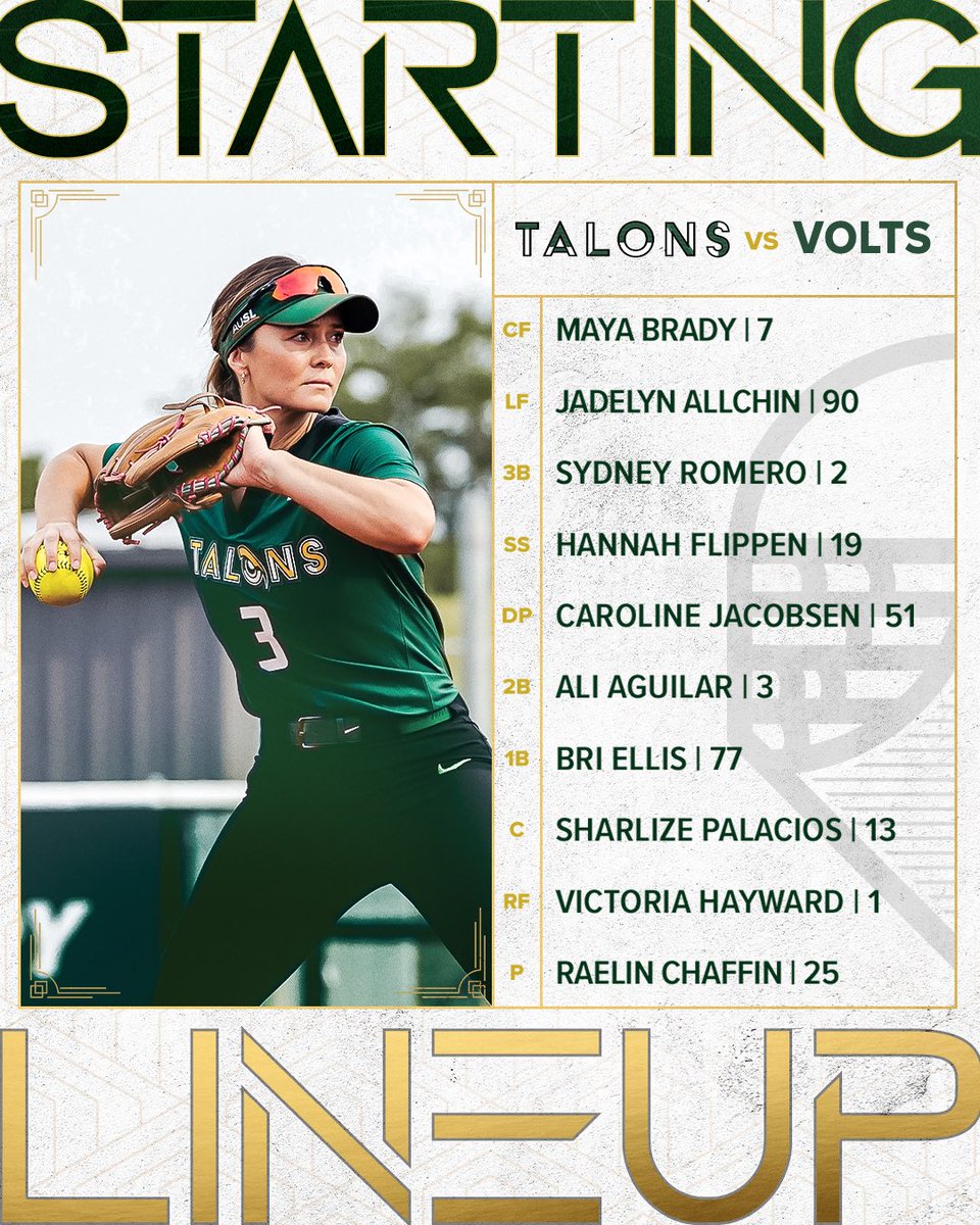 AUSL_Talons's tweet image. Our regular season finale lineup!
Follow along here: theausl.com/game/794