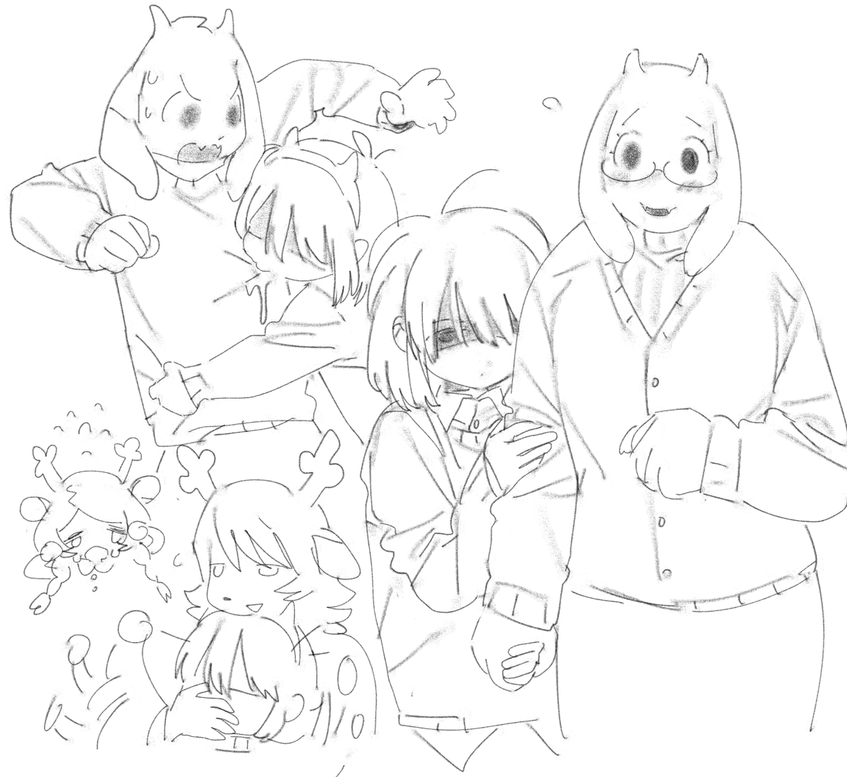 wancchaco's tweet photo. #deltarune #kralsei https://t.co/I44F7fXJ6x