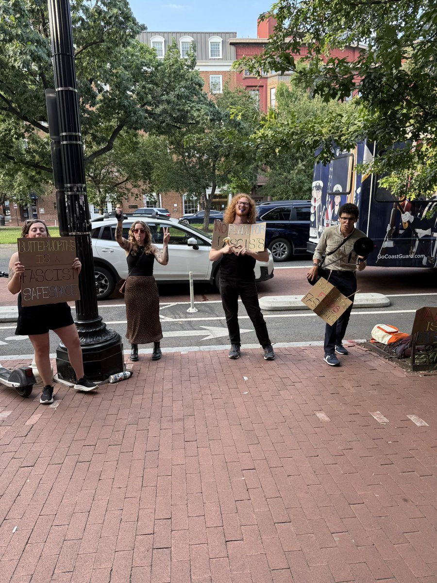 You haven’t done shit until you have your own personal protestors.