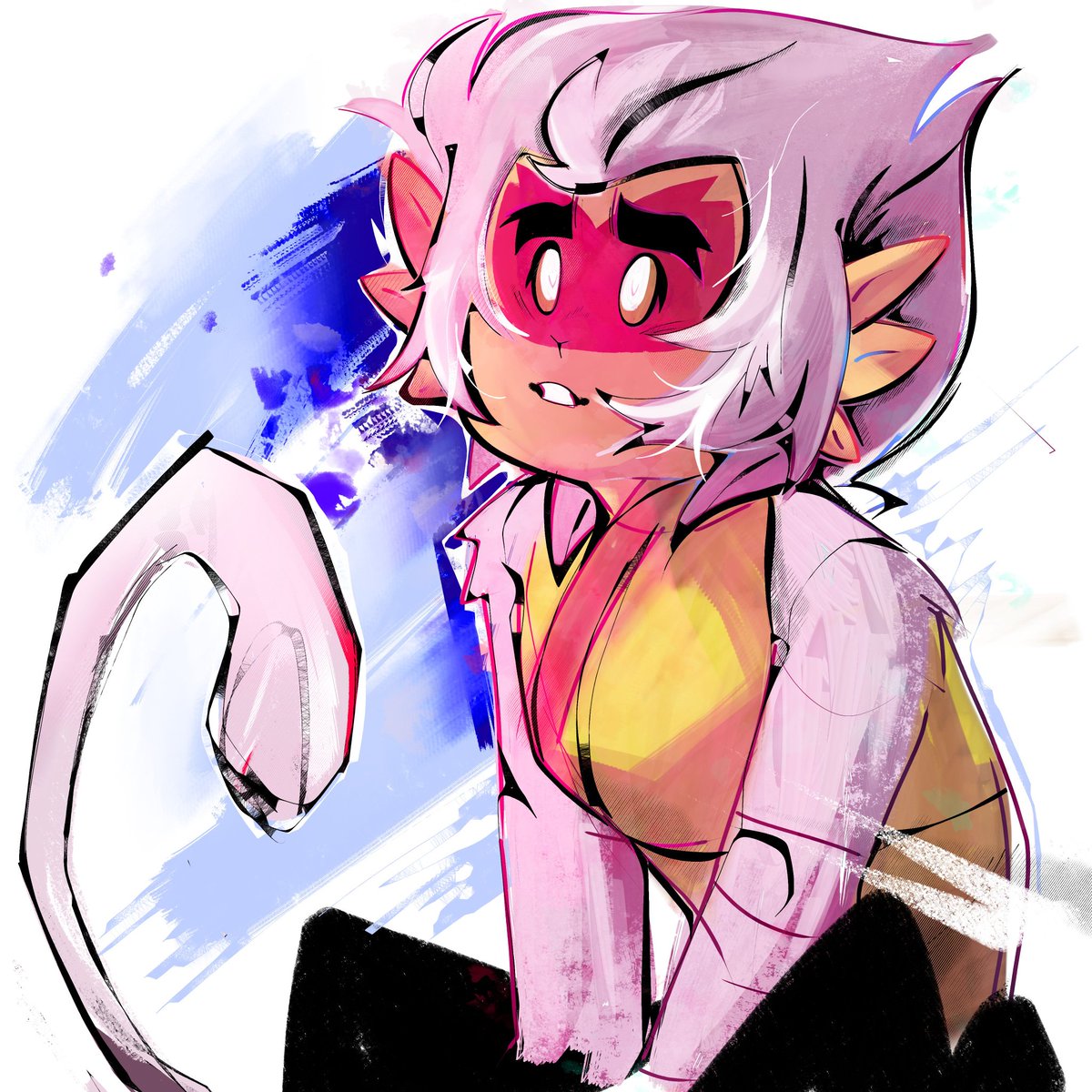 Scavenged_69's tweet image. Gotchya, just kidding!! I'm posting it anyway &amp;gt;:) #guesswhosback #Lmk #LMKfanart #LMKMacaque #lmkart #legomonkiekidfanart