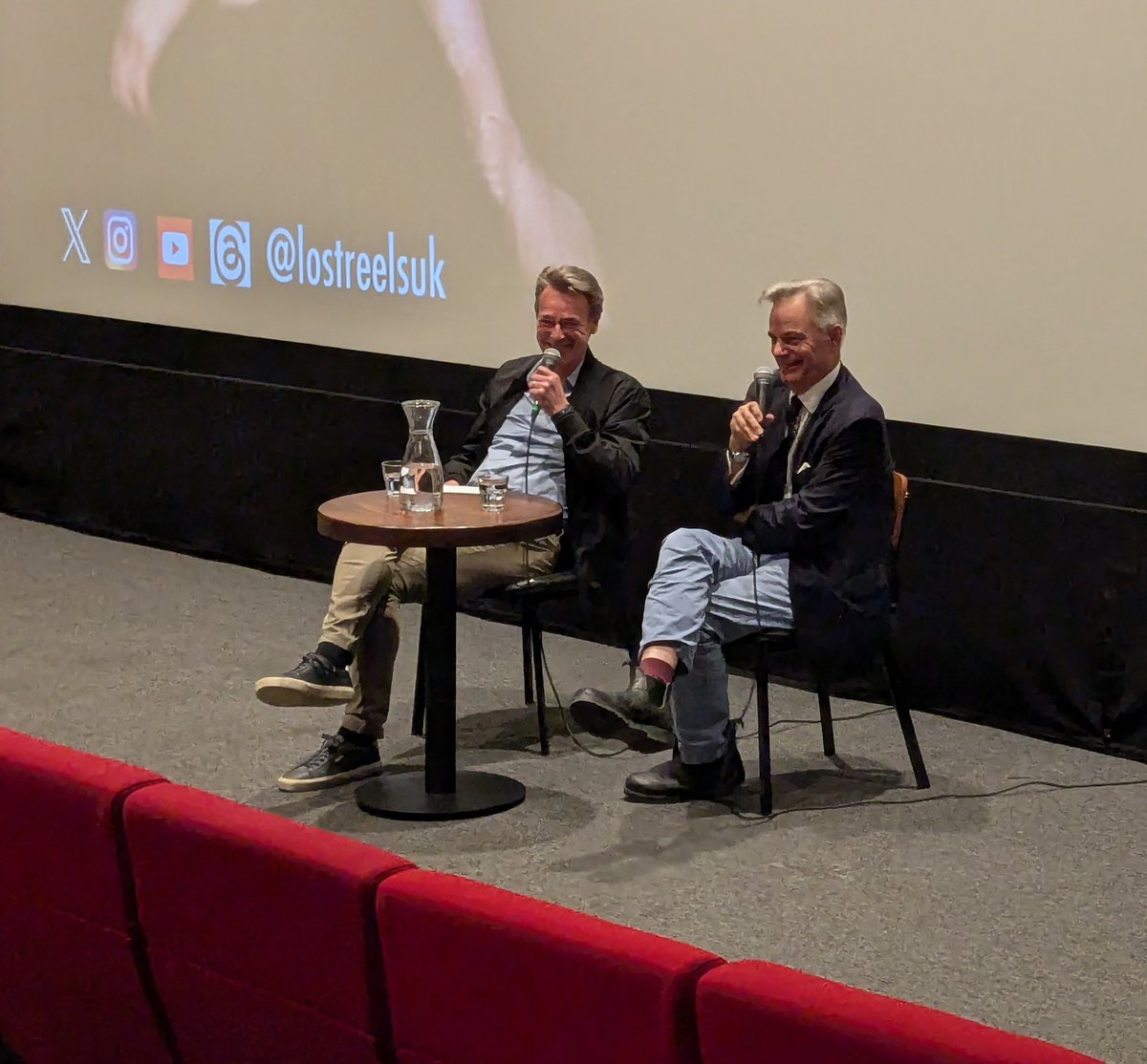 LostReelsUK's tweet image. Another banger of a screening on the Lost Reels @WhitStillman Tour, this time @HOME_mcr! A packed house, perfect 35mm print, and wonderful engagement by the audience at the Q&A. Many thanks to all involved. All film events should be like this!! Now onto Tyneside Cinema...