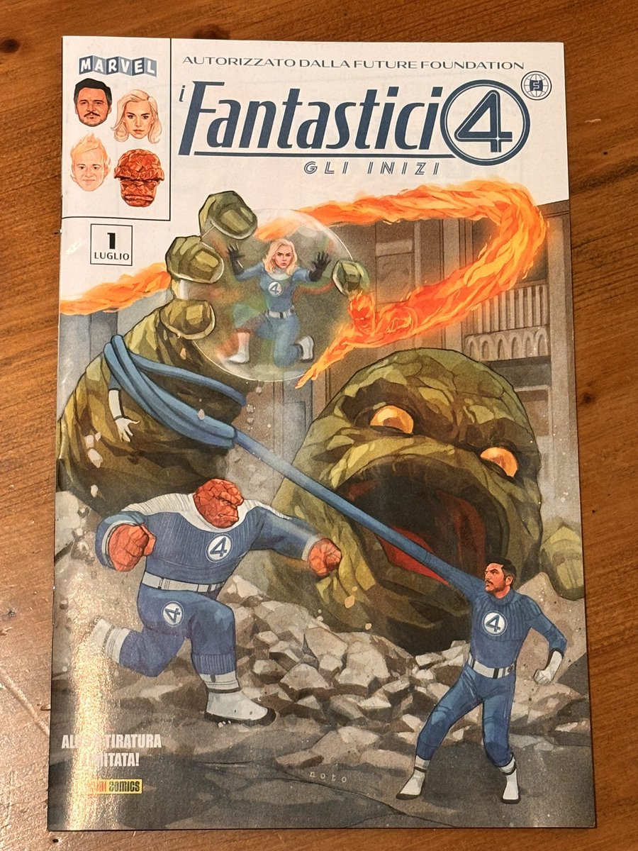 BigFlowerTime's tweet image. Just saw Fantastic Four with my father. Believe the hype: it’s truly fantastic. A warm story, stunning visuals and cinematography, cast with great chemistry. My father loved it, just like he once loved the comics. One of Marvel’s best movies. As First Steps, these were huge.