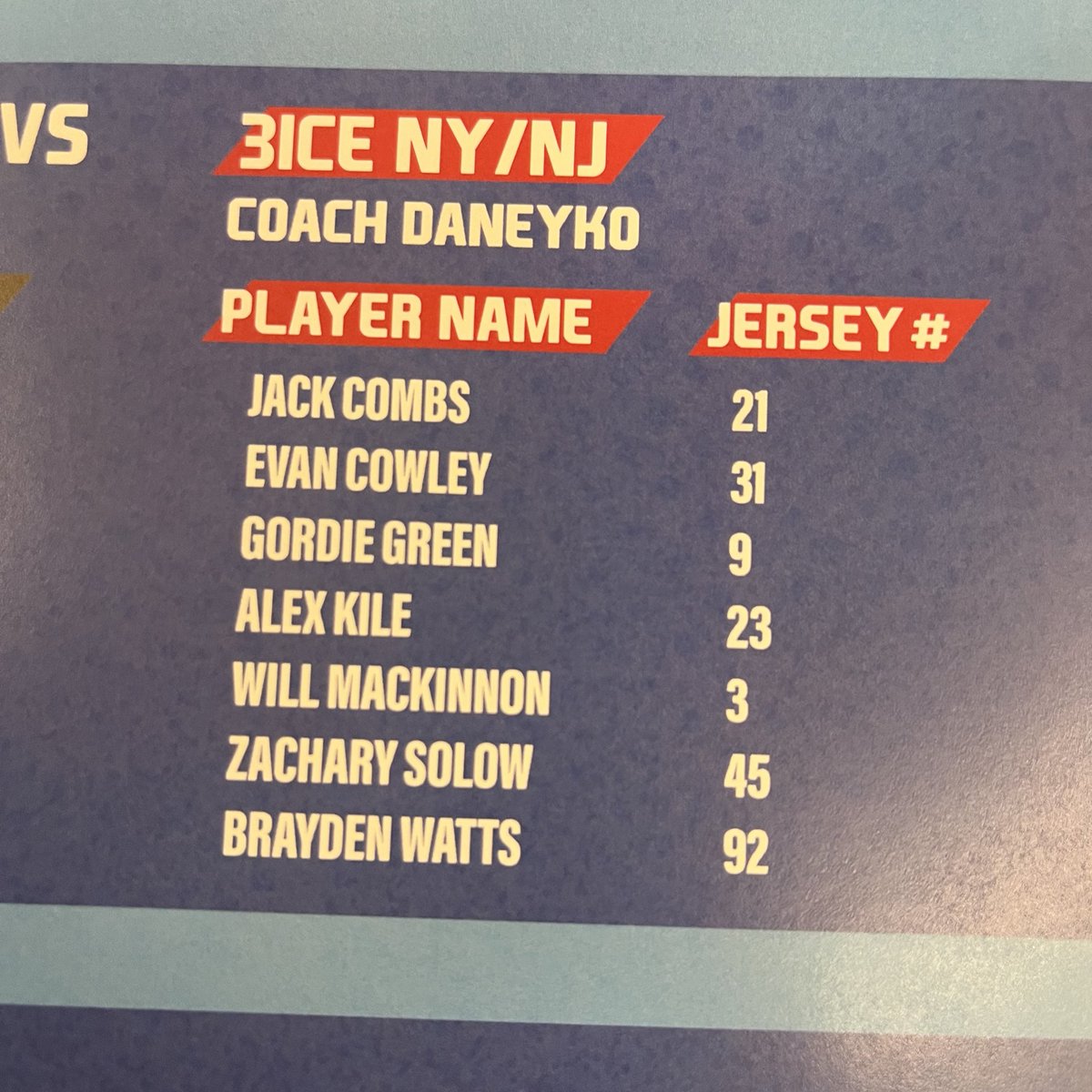 JamesonCoop's tweet image. Fun to see former #FlaPanthers goalie prospect @ECtendy31 participating in the @3IceHockey tournament at @BHIcePlex !