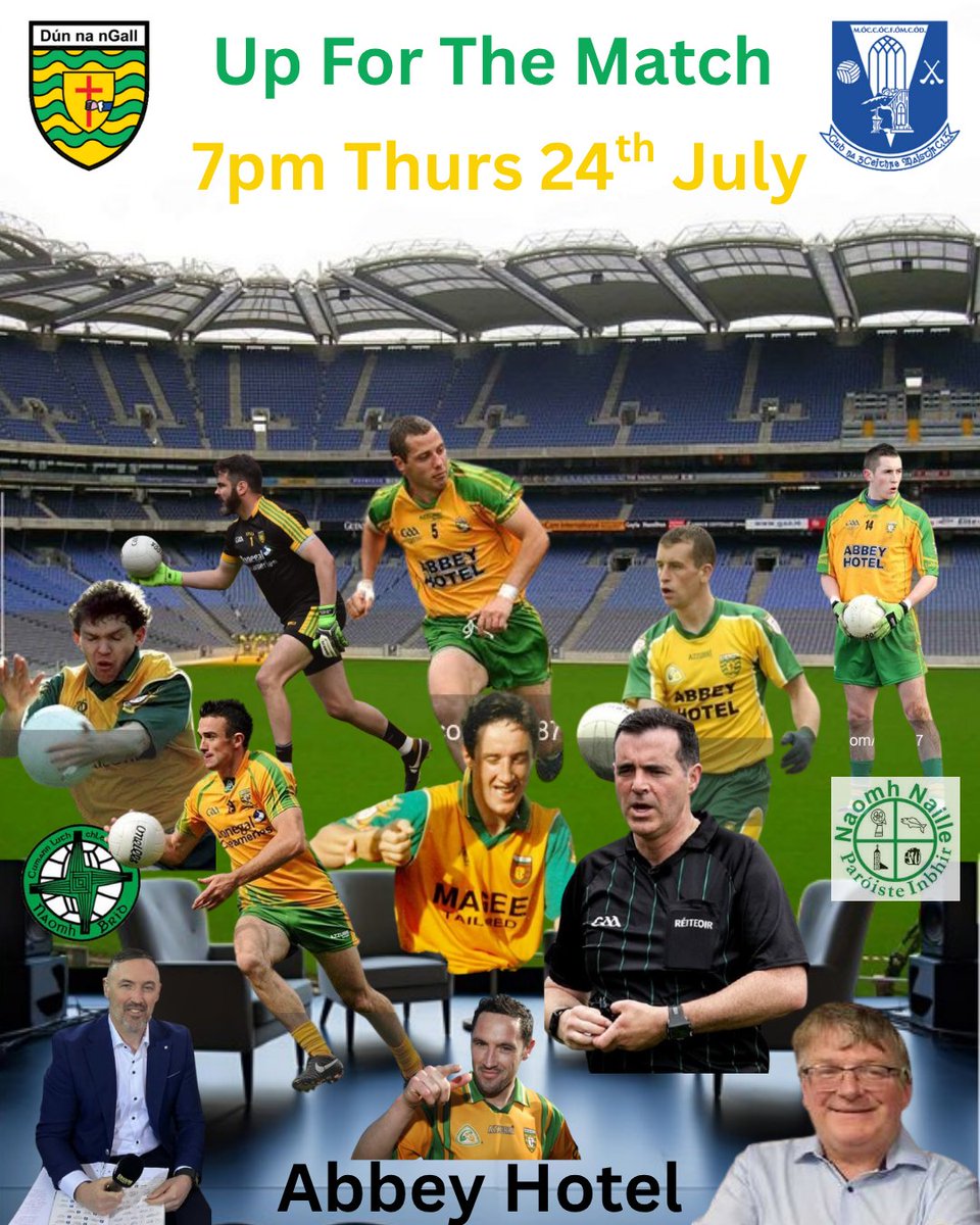 FourMastersCLG's tweet image. We are delighted to announce that the man in the middle tomorrow night will be the 2024, All Ireland Football Referee, Sean Hurson. Sean is one of the top referees in the country and will answer all your questions on the new rules! 😁
@officialdonegal
#Referee