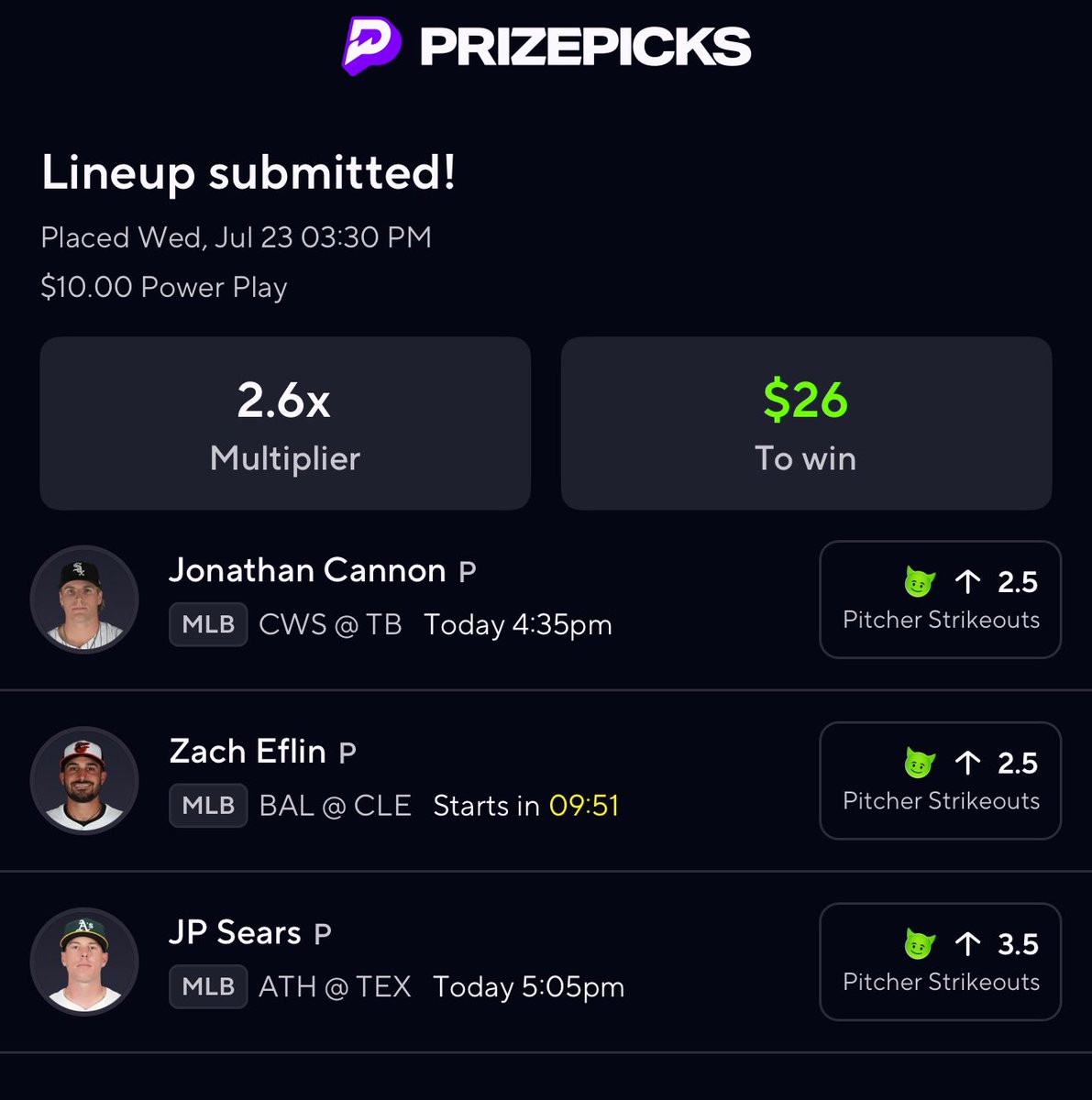 Bangsgotpicks_'s tweet image. 💥BANGER PLAY‼️
We’ve got tons of plays that have already cashed in the discord🫡
Make sure you join so you don’t miss out😛
I’m dropping this banger here, let’s CASH this one too😤😤
-Bang💚