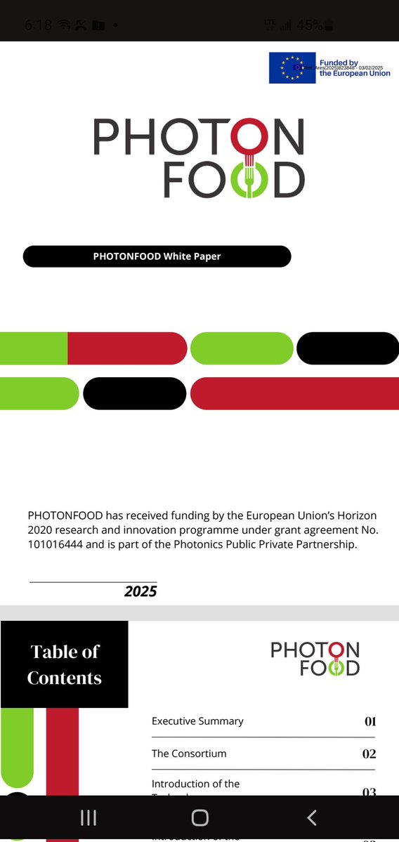 BarelyBook's tweet image. 🚨 🚨 🚨
Is everyone enjoying the PHOTONFOOD? ec.europa.eu/research/parti…