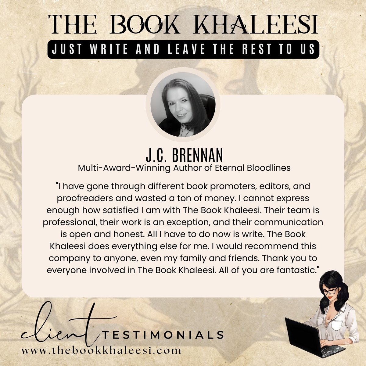 eevalancaster's tweet image. #BookManagement
Professional and polished—every book we manage reflects the expertise and passion we pour into making it the best it can be.
✍️ Visit us at thebookkhaleesi.com
Just WRITE and leave the rest to us.
#authorservices #authors #writingcommunity #thebookkhaleesi