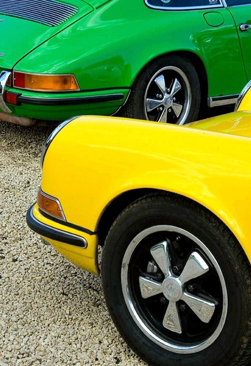 Wheel Wednesday! 💛💚 #Fuchs