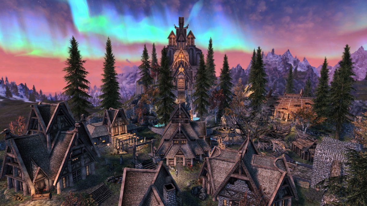 TheAncientGame4's tweet image. Skyrim.. ⚔️ #XboxShare
Night falls on Whiterun, Dragonsreach stands tall under the Magic Sky..
Skyrim: Anniversary Edition, Xbox Series X
🎮⚔️💚 #Skyrim #XboxSeriesX #VPGamers #VGPUnite #VPHiddenGems #VPWorld #ElderScrolls