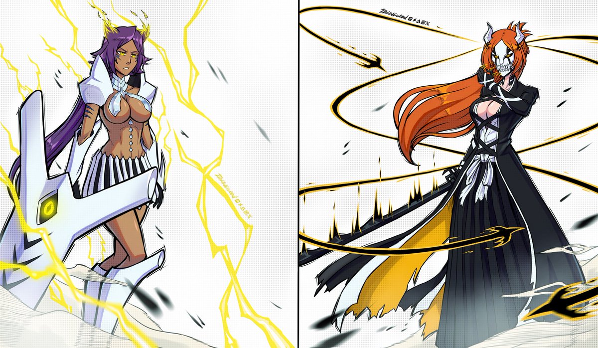 TeiWicked's tweet image. Shinigami Orihime vs Espada Yoruichi part 3
#BLEACH #ブリーチ