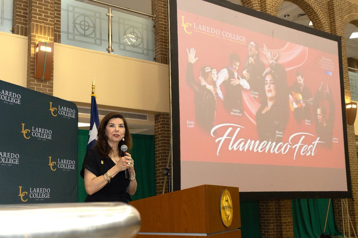 laredopalominos's tweet image. We were excited to host a press conference today to further prepare the community for our FlamencoFest 2025!

Workshops are FREE for registered LC students: Email patricia.godines@laredo.edu with your name, PID &amp;amp; class choice. Schedule and tickets: laredo.edu/flamencofest