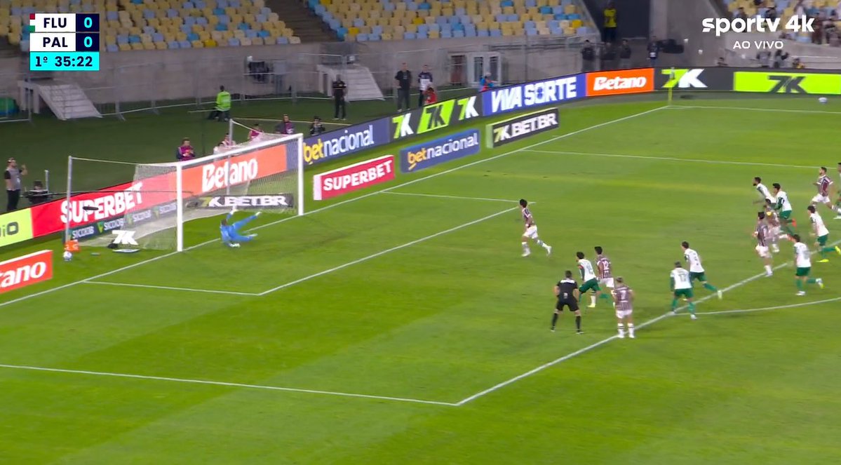 goleadadazoeira's tweet image. mlk que estranho esse lance
como assim o weverton tomou gol de penalti???