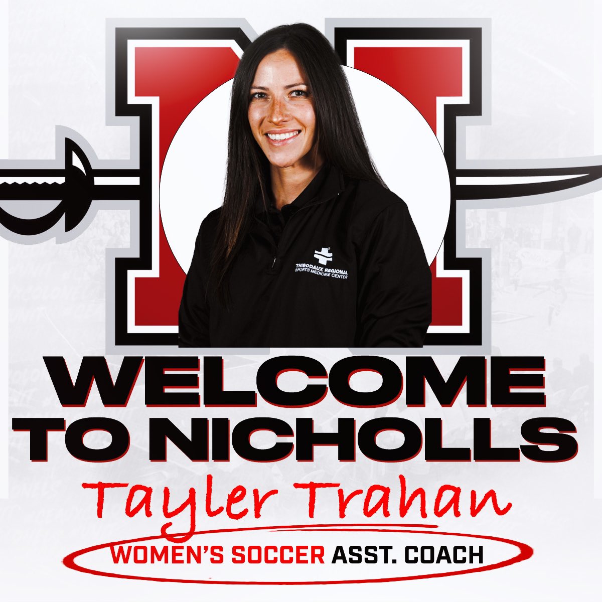 Nicholls_SOC's tweet image. We are excited to announce Tayler Trahan as a new Assistant Coach! Tayler was a 4 year starter at Kansas University where she ended her career with the 8th most starts in program history and the 6th most minutes in school history. Join us in welcoming Tayler!