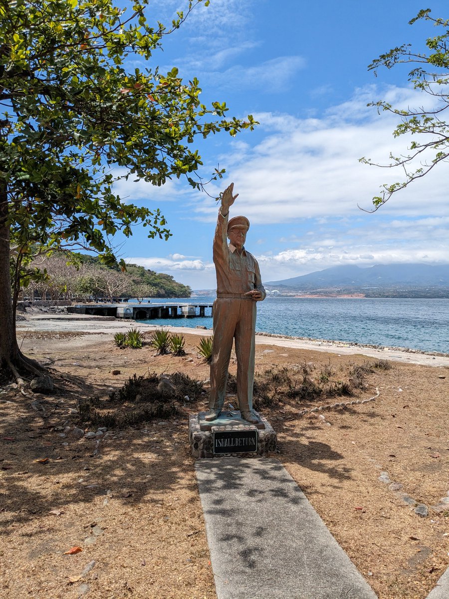 MartinKoenigsb2's tweet photo. March '24 - #MarTMar2Luzon24 Corregidor!! We leave Battery Crockett - Bottomside for Lunch and Statue - then Topside Barracks @wwiimuseum Tour #Topside #Bottomside #ManilaBay #Corregidor #PhilippinesHistory @USAS_WW1 @jamesmscott3 @ErnestMalley @Iolanthe2345 https://t.co/vaFq6X6kSK