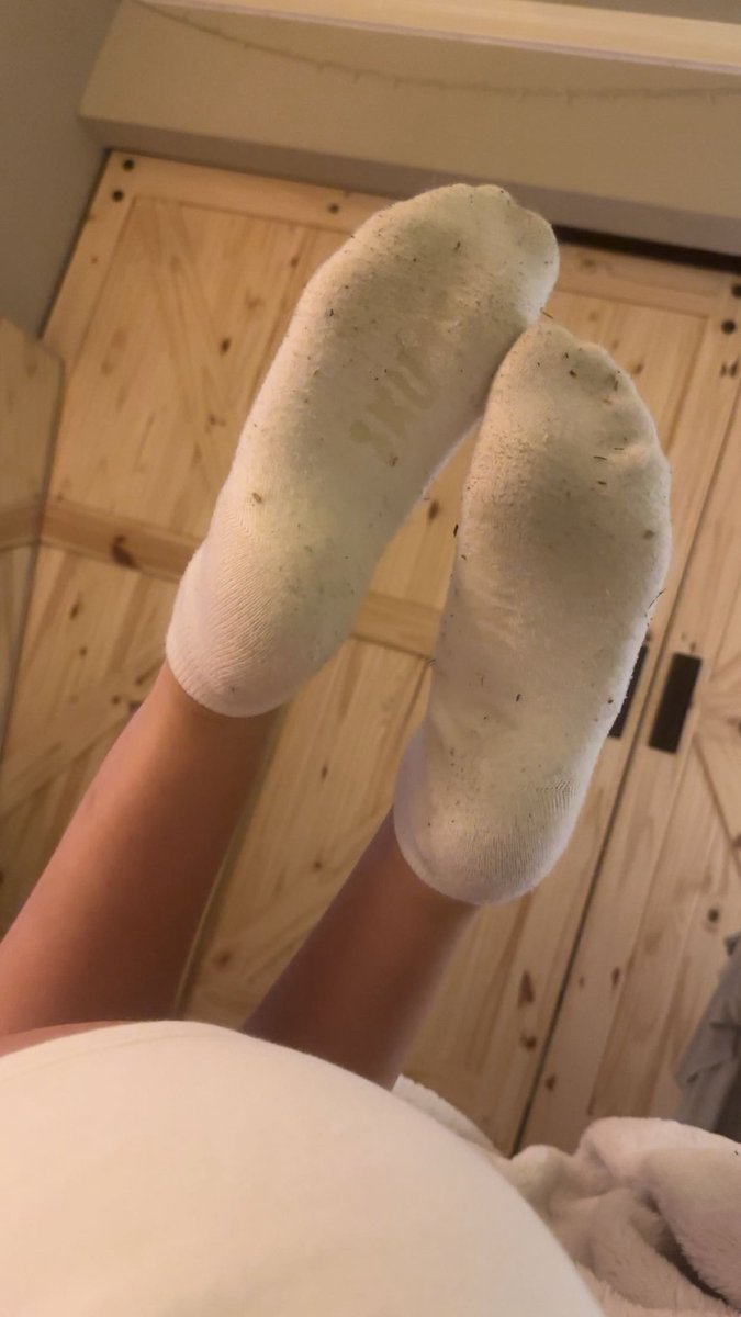 get on your knees and worship my socks with money