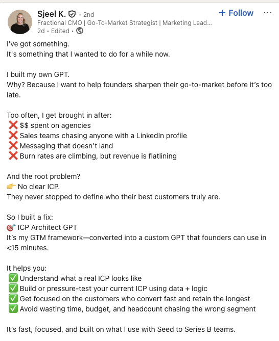 ShaheerGadit's tweet image. I got access to this GPT that's making rounds on LinkedIn. Link to GPT in first comment.
