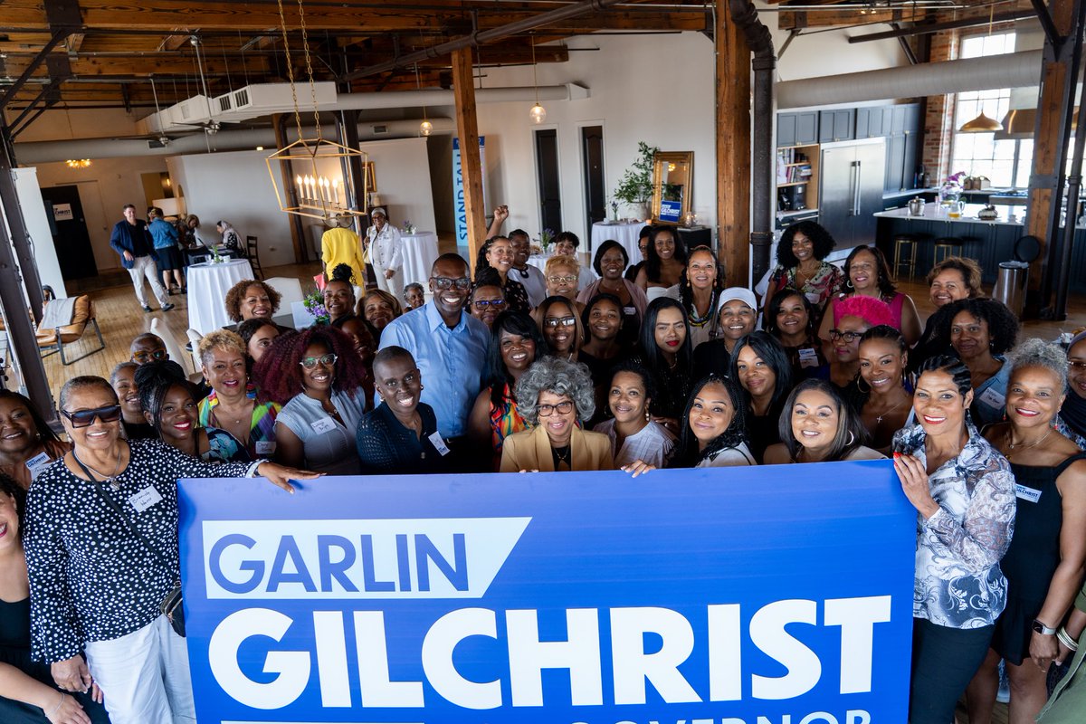garlin's tweet image. Black women have always been leaders in the fight for justice and progress.
This movement is about standing tall for every Michigander. We are not afraid to fight for our values and we don’t take any community for granted.